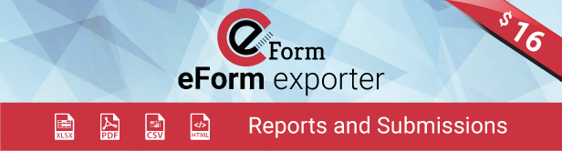 eForm Exporter
