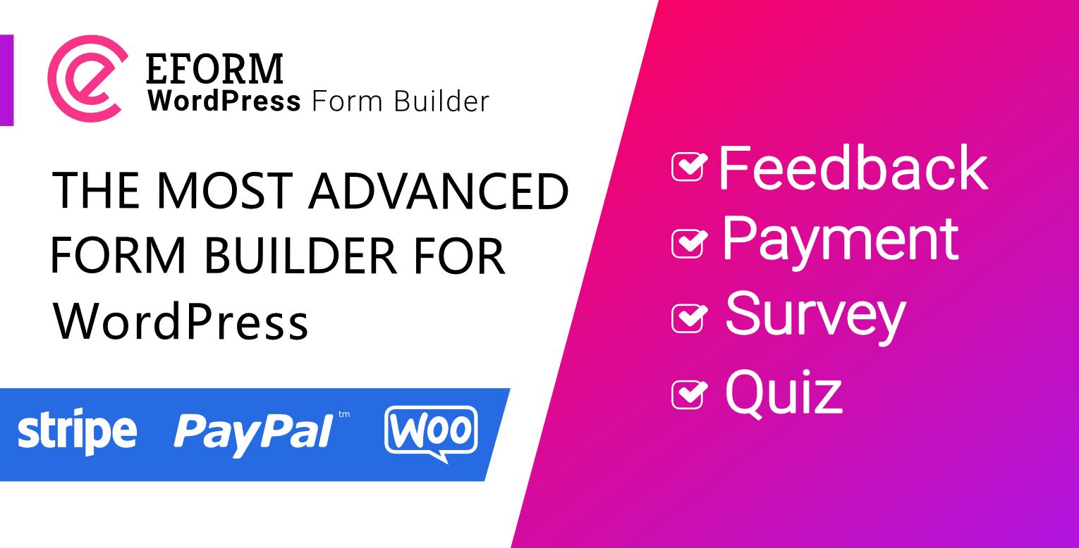 Buy eForm - WordPress Form Builder