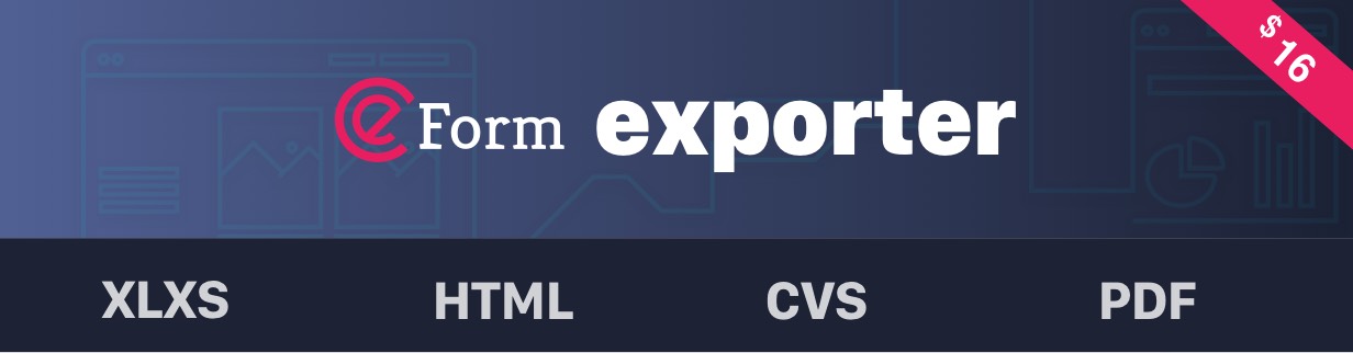 eForm Exporter