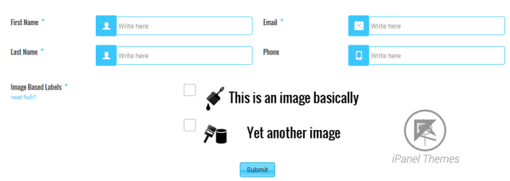 Images as labels