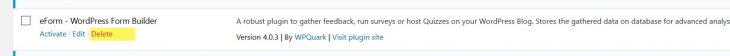 Delete Plugin