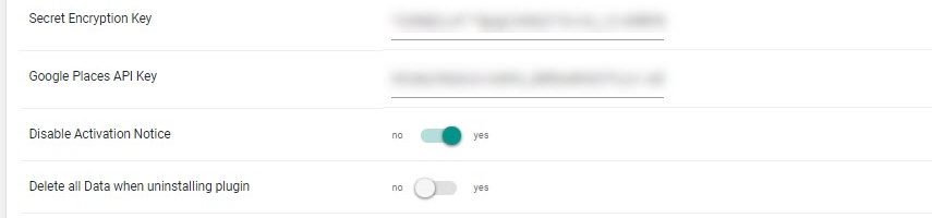 Plugin Uninstallation Delete Data
