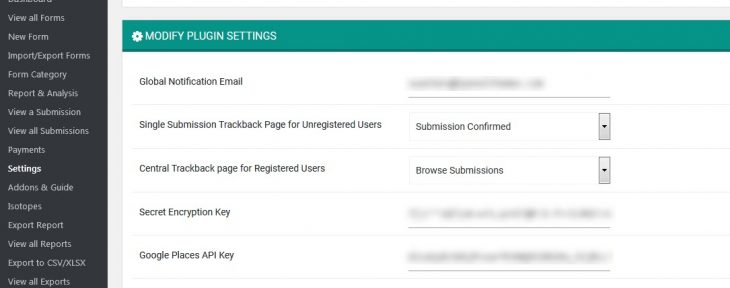Configuring-Trackback-Page