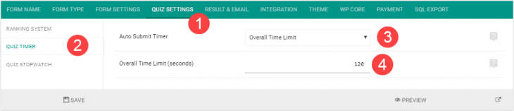 Overall Timer