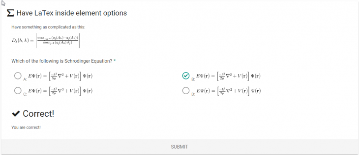 LaTeX-Output