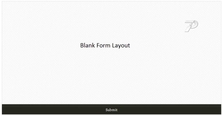 Blank-Form-Layout