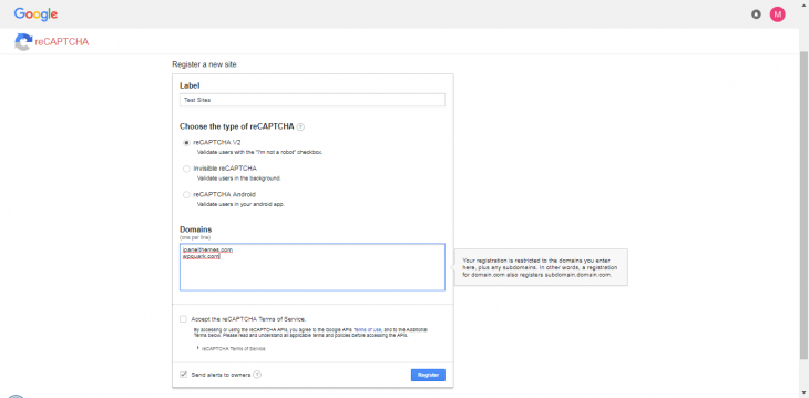 Register Domain(s)