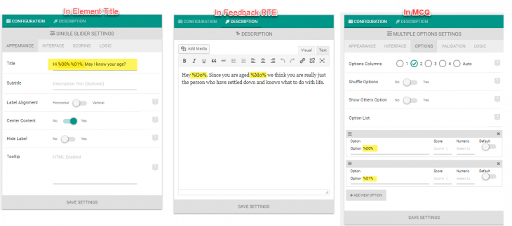 Example Interactive Form