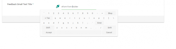 Keyboard preview