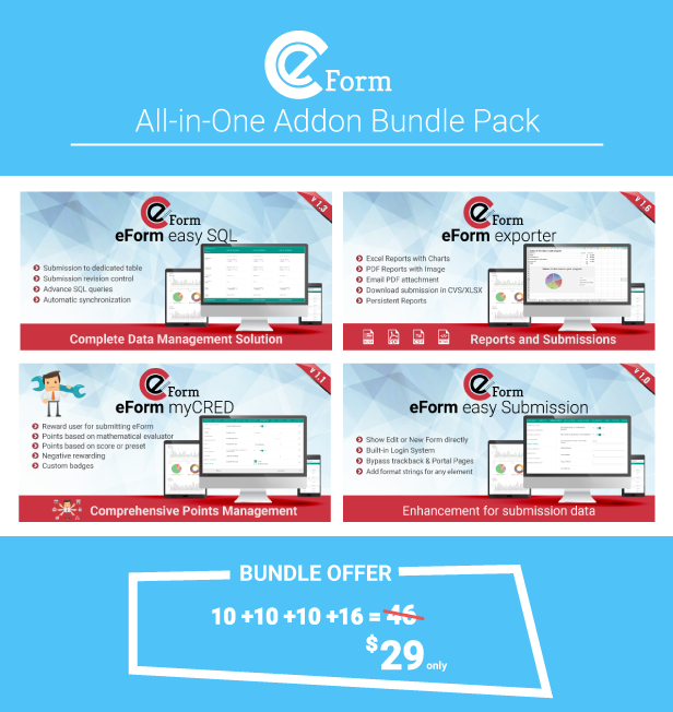 All in One Addon pack for eForm