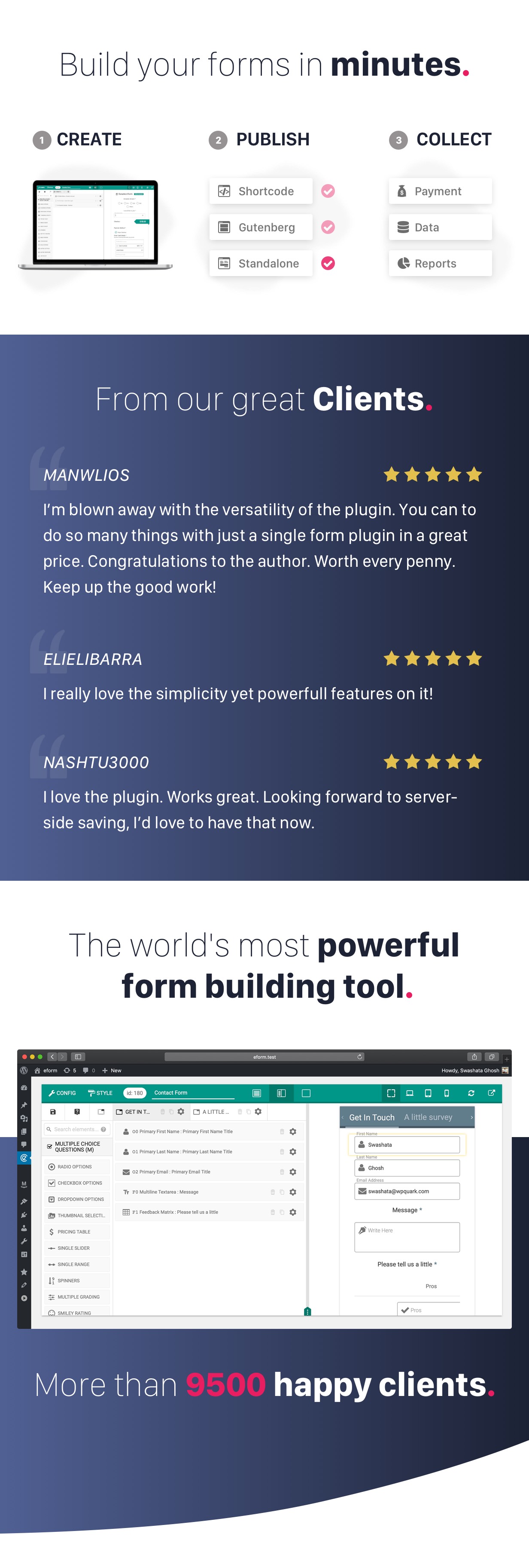 eForm - Creador de formularios de WordPress